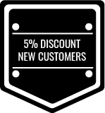 5% Discount New Customer